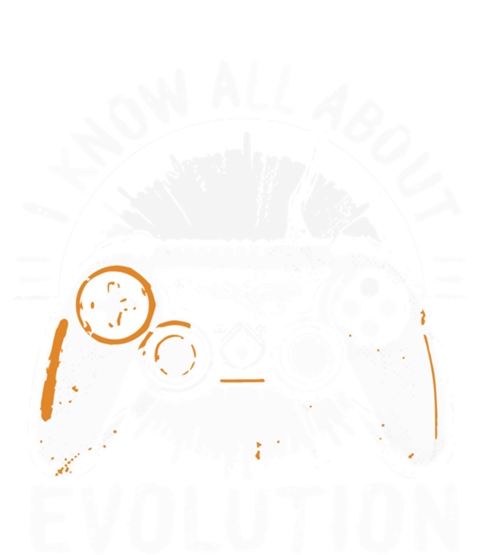 I Know All About Evolution Funny Video Game Controller Gift T-Shirt