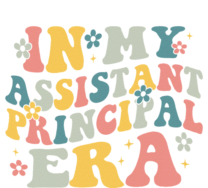 Groovy In My Assistant Principal Era Job Title School Worker T-Shirt