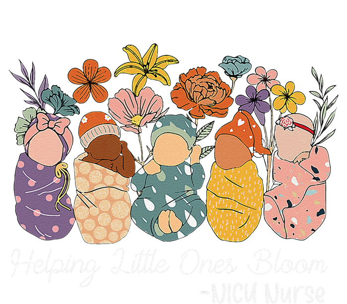 Groovy Helping Little Ones Bloom Babies Flower Nicu Nurse Poster