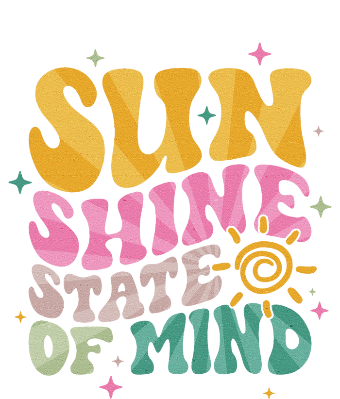 Groovy Sunshine State Of Mind Summer Break Vacation Poster