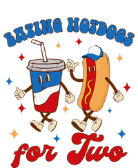 4th Of July Pregnancy Announcement Eating Hotdogs For Two Dry Zone Grid Polo