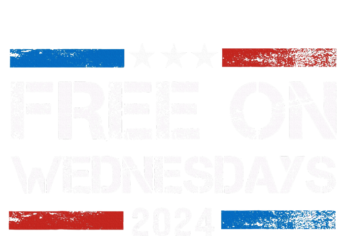 Biden Free On Wednesdays Us Flag Vintage T-Shirt