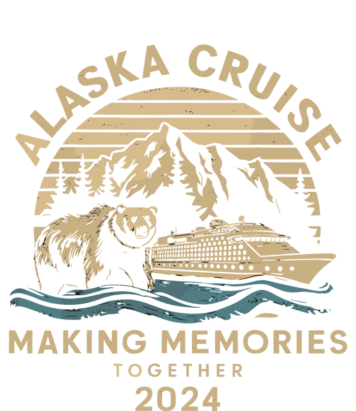 Matching Family Friends And Group Alaska Cruise 2024 T-Shirt