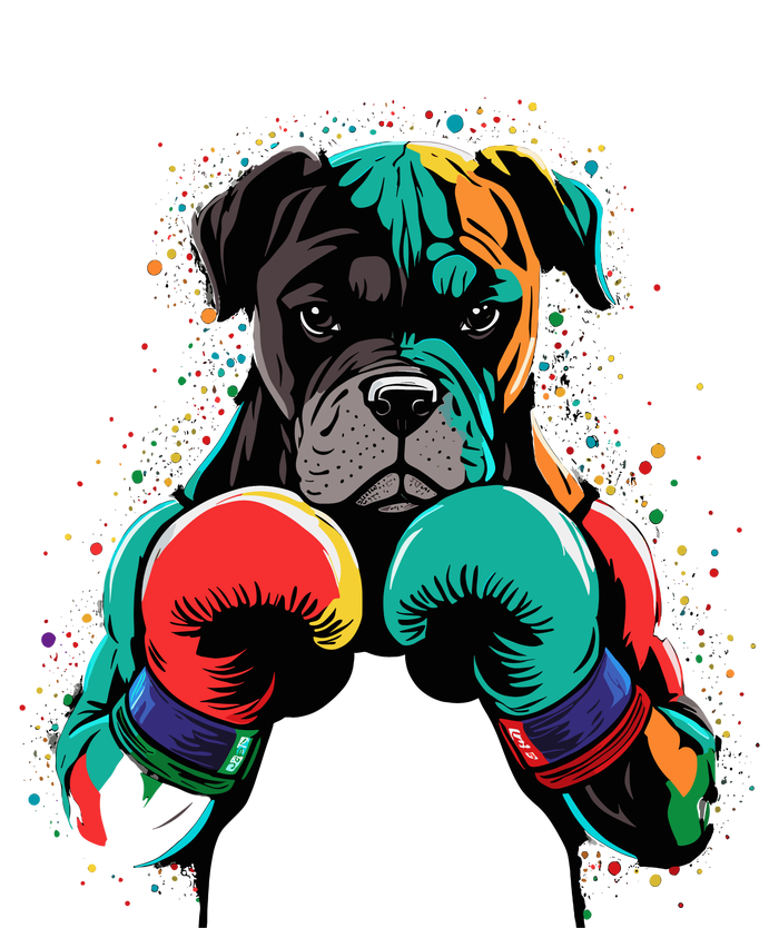 Funny Kickboxing Or Boxing Boxer Dog T-Shirt