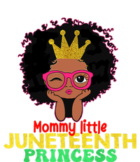 Mommy Little Juneteenth Princess Celebrate 19th Black Girl T-Shirt