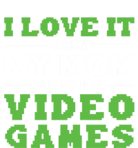 I Love My Mom Funny Video Games For Gamer N Gift Premium Hoodie