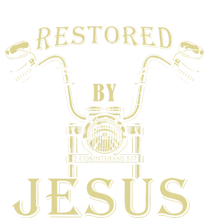 Restored By Christ – Christian Motorcycle Gospel Faith T-Shirt