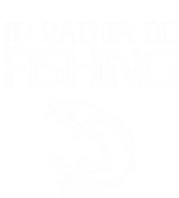 ID Rather Be Fishing Funny Gift Fisher Gift Tie Dye Hoodie