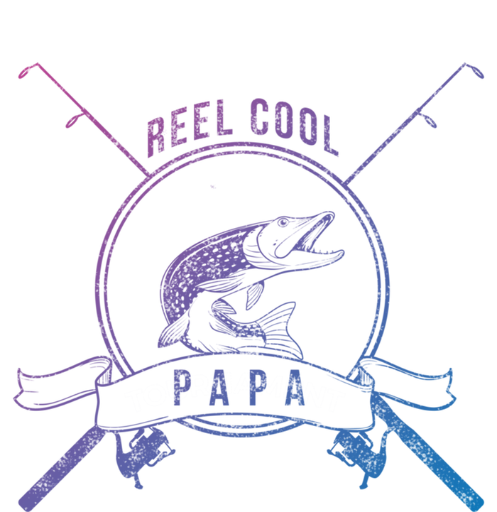 Reel Cool Papa Grandpa Fishing Gift T-Shirt