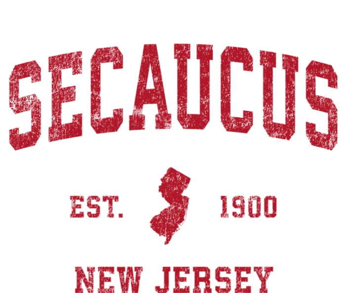 Secaucus New Jersey Nj Vintage Sports Yupoong Adult 5-Panel Trucker Hat