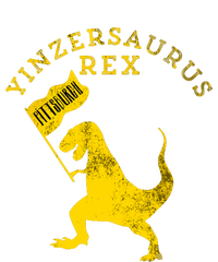 Yinzersaurus Rex Trex Funny Pittsburgh Yinzer Dinosaur Gift Coaster