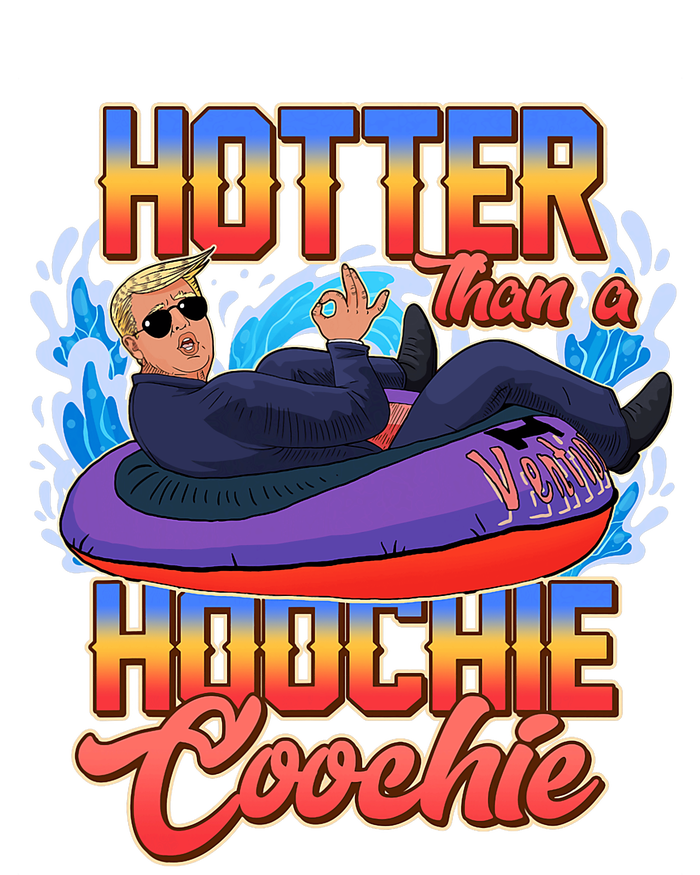 Trump Hotter Than A Hoochie Coochie Funny Tote Bag