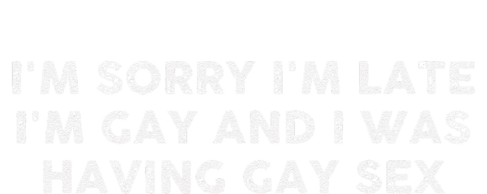 IM Sorry IM Late IM Gay And I Was Having Gay Sex Vintage Long Sleeve Shirt