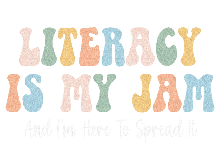 Literacy Is My Jam Reading Interventionist Literacy Teacher Full Zip Hoodie