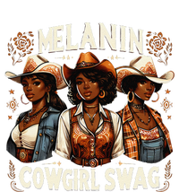 Melanin Cowgirls Black History African Melanin Cowgirl Swag T-Shirt