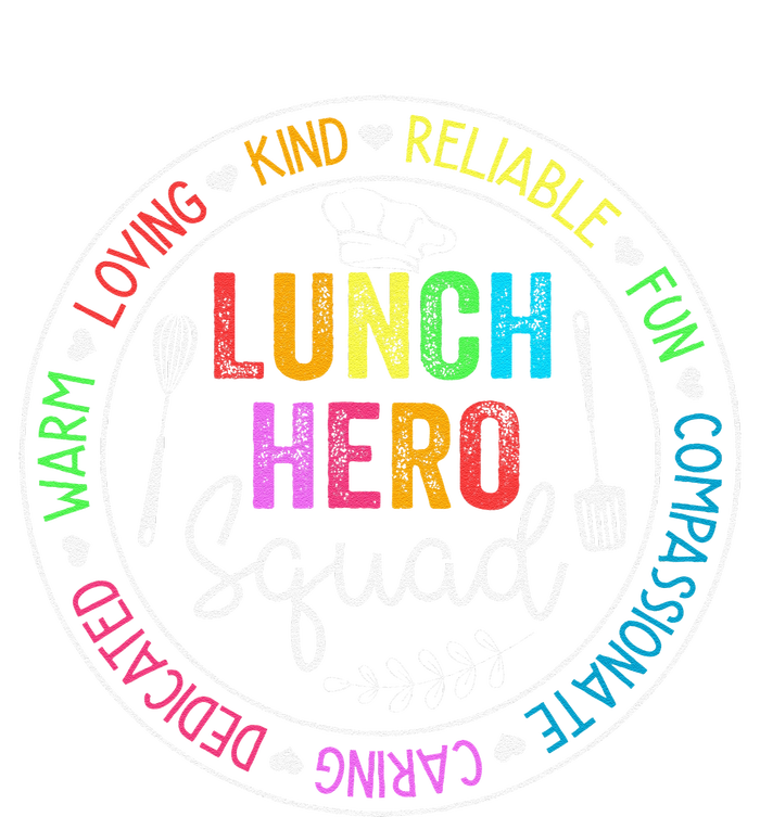 Lunch Hero Squad Funny Lunch Lady School Cafeteria Worker USA-Made Doggie Bandana