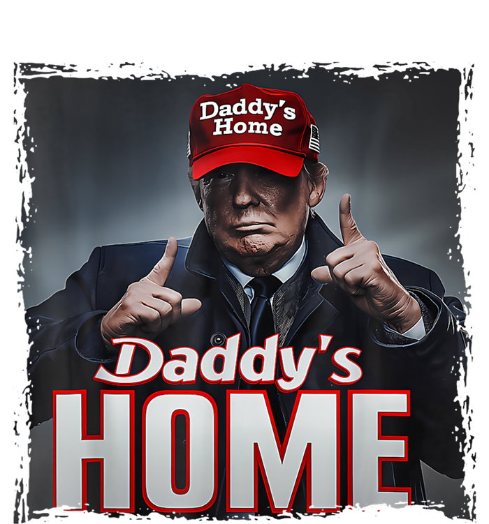 Funny DaddyS Home Trump Pink 2024 Take America Back 2024 Toddler Sweatshirt