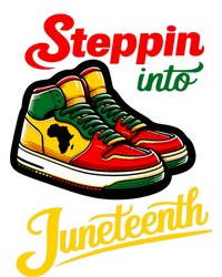 Shoes Steppin Into Juneteenth African American T-Shirt