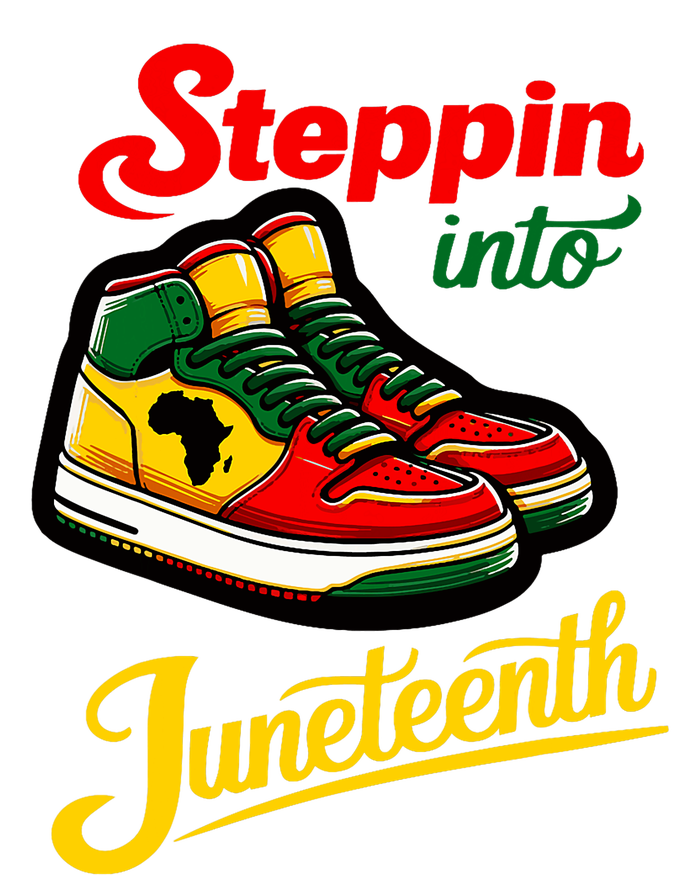 Shoes Steppin Into Juneteenth African American T-Shirt