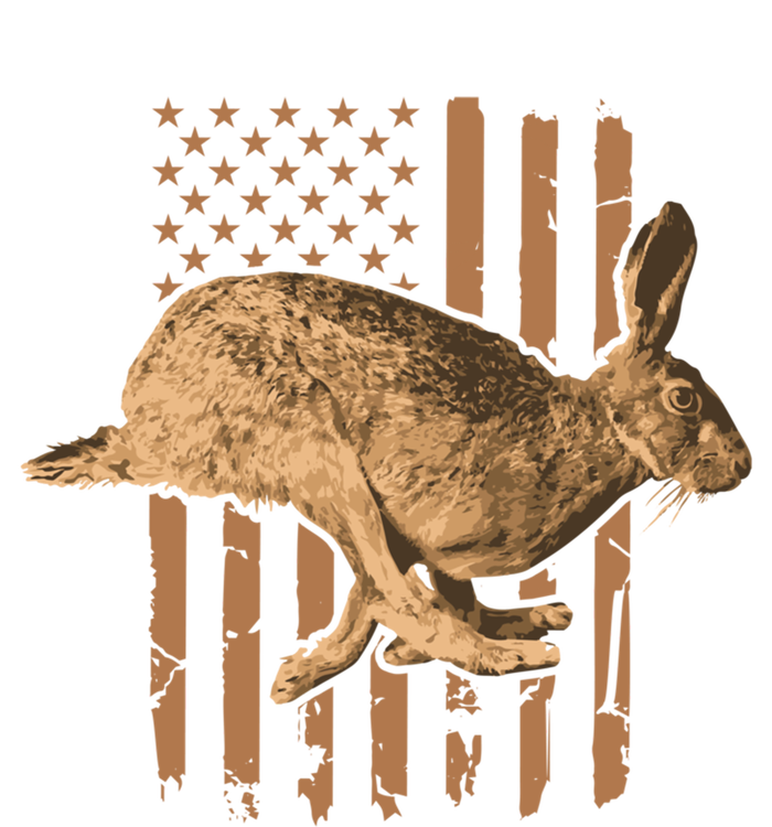 Rabbit Hunting American Flag Camouflage Rabbiting Hunter Great Gift Full Zip Hoodie