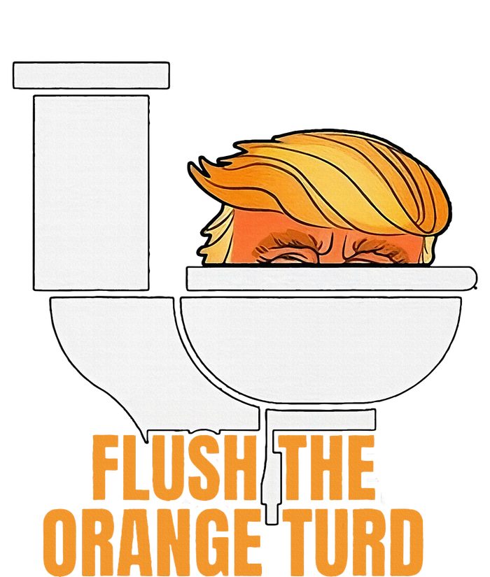 Flush The Orange Turd TrumpS Lawyer Called Him Tote Bag