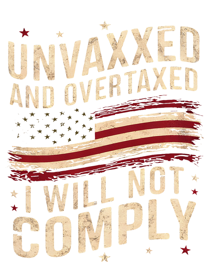 Unvaxxed And Overtaxed Vintage Women's T-Shirt