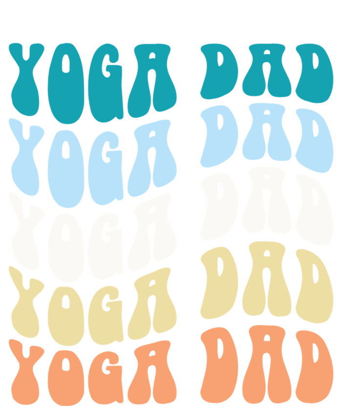 Retro Yoga Dad FatherS Day Retro Groovy Daddy Yoga Gift Ladies Essential Flowy Tank