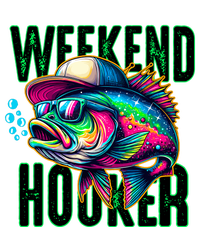 Weekend Hooker Colorful Fish Funny Father Day Love Fishing T-Shirt