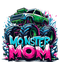 Monster Truck Mom Of The Birthday Boy Matching Family Womens CVC Long Sleeve Shirt