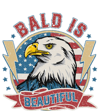 Bald Is Beautiful 4th Of July Independence Day Performance Long Sleeve Polo