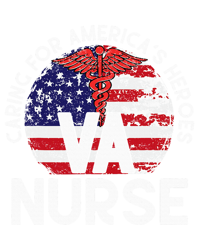 Caring For AmericaS Heroes Patriotic Va Nurse Hooded Wearable Blanket