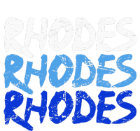 Distressed Rhodes Greece Dodecanese Greek Island Rhodes T-Shirt