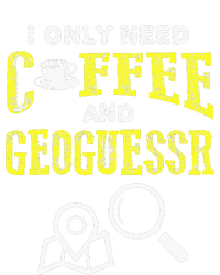 I Only Need Coffee And Geoguessr Valucap Bio-Washed Visor