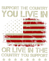 Support The Country You Live In The Country You Support Mesh Reversible Basketball Jersey Tank