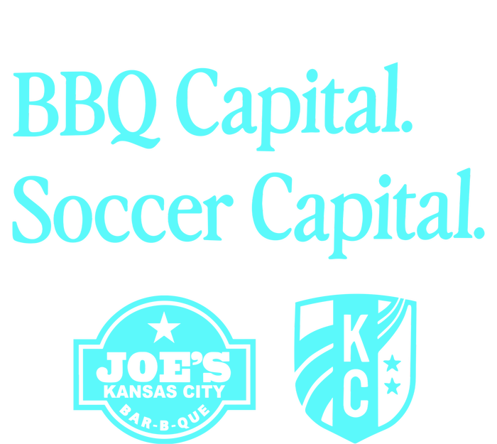 Kccurrent Bbq Capital Soccer Capital Women's Crop Top Tee