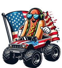 4th Of July Hot Dog Sunglasses Patriotic Monster Truck Boy Ladies Essential Flowy Tank