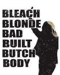 Bleach Blonde Bad Built Butch Body Kids Hoodie