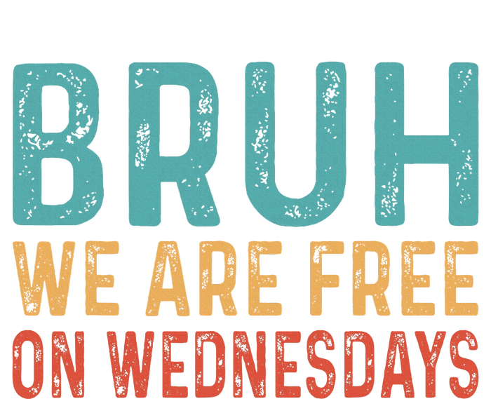 Bruh We Are Free On Wednesdays Joe Biden Performance Sprint T-Shirt