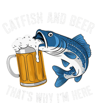 Catfish Fishing Catfish & Beer ThatS Why IM Here Flathead Kids Long Sleeve Shirt