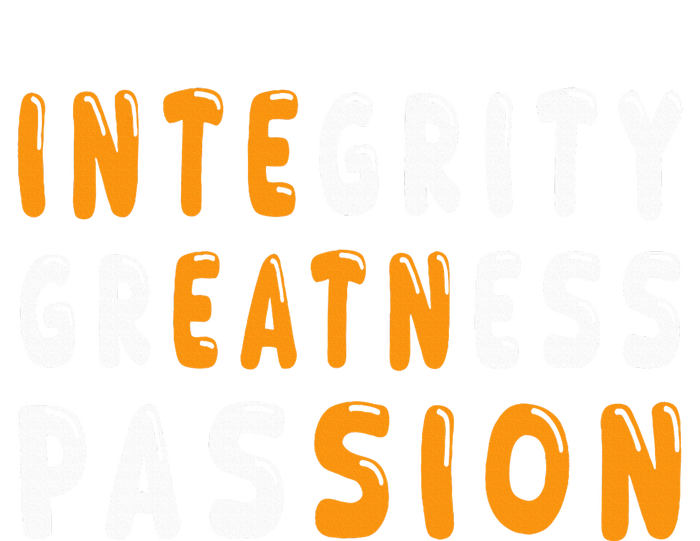 Funny Integrity Greatness Passion Cool Tie Dye Hoodie