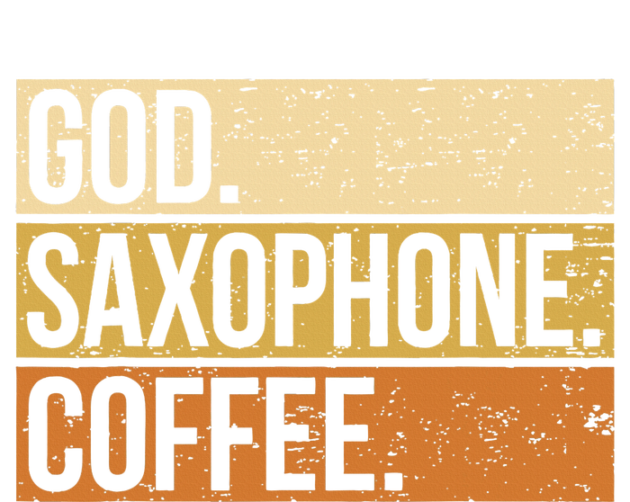 God Saxophone Coffee Saxophonist Saxist Sax Church Saxophone Premium Hoodie