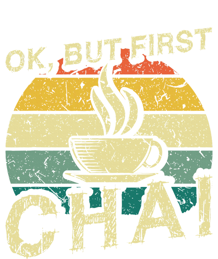 Funny Indian Desi Chai Lover Ok But First Chai T-Shirt