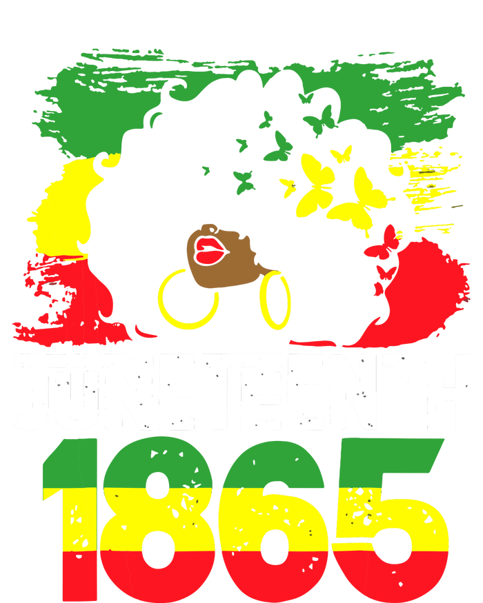 Juneteenth Is My Independence Day Black Women Freedom 1865 T-Shirt