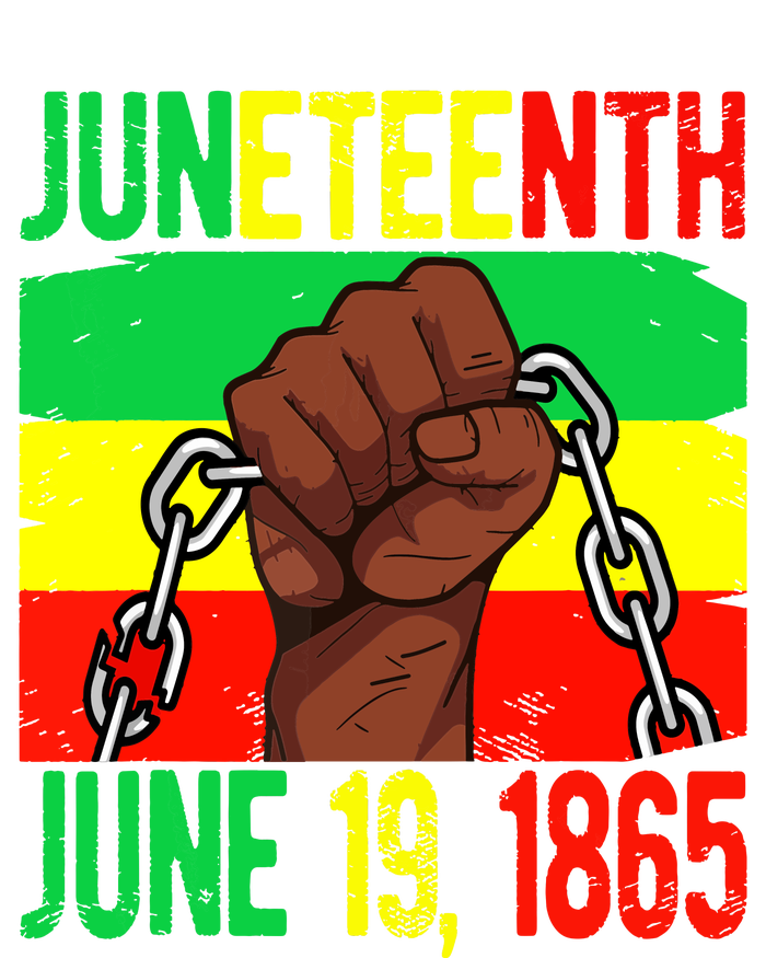 Juneteenth June 19th 1865 Juneteenth Black Freedom Day Flag T-Shirt