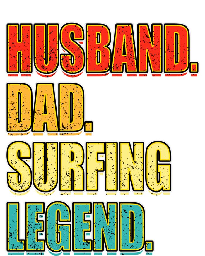 Vintage Surfing Husband Dad Surfer Legend FatherS Day Gift Women's T-Shirt