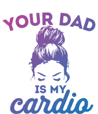 Your Dad Is My Cardio Gym Fitness Meaningful Gift Coaster