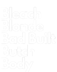 Bleach Blond Bad Built Butch Body Performance Long Sleeve Polo