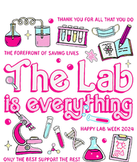 Retro Pink Funny Lab Is Everything Happy Lab Week 2024 Full Zip Hoodie