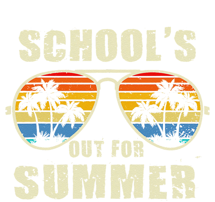 Retro Schools Out For Summer Last Day Of School Teacher Boy T-Shirt