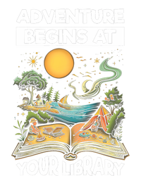 Reading Is Out There Adventure Begins At Your Library Summer Women's V-Neck T-Shirt